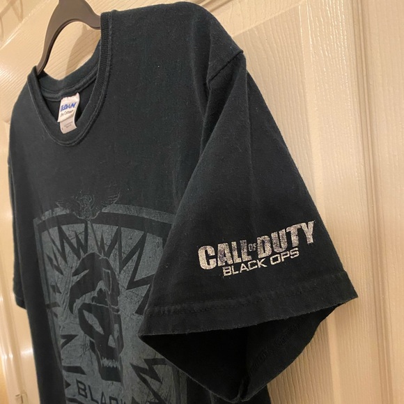 Call Of Duty Black Ops GameStop PreOrder Promo Retro 2010 Gamer COD Tee - Picture 6 of 7